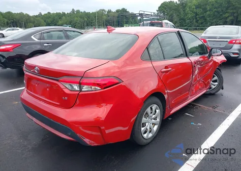 2020 Toyota Corolla Le z USA, uszkodzony, nr VIN JTDEPRAE8LJ007891